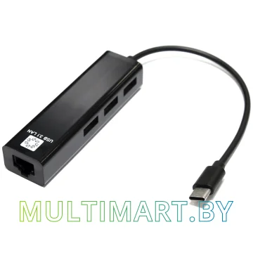 USB-хаб 5bites UA3C-45-09BK